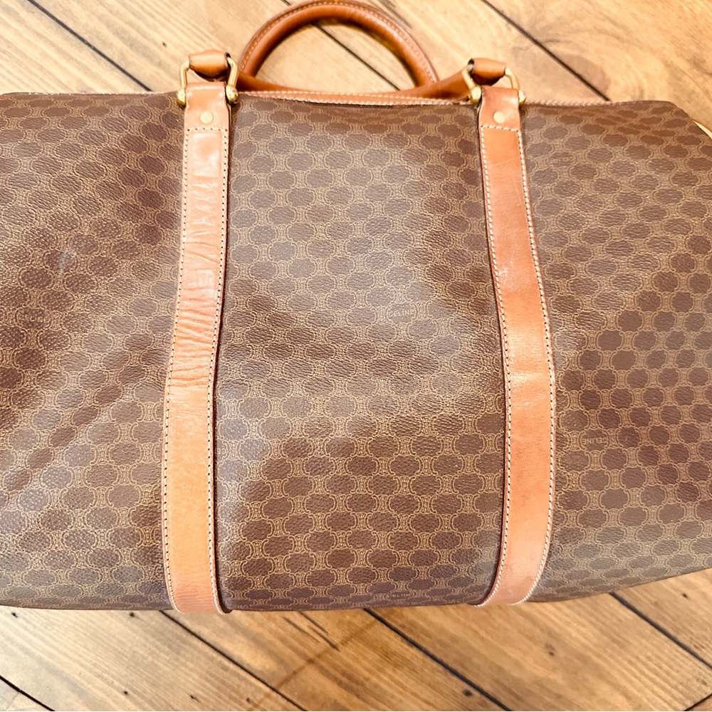 Celine Macadam Coated Canvas travel Bag - Picture 5 of 15